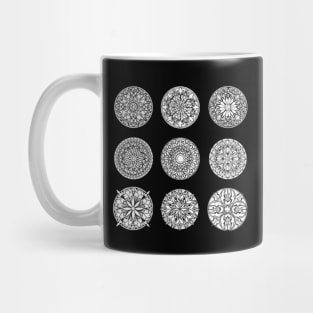 Mini mandalas 2: Rosewindows - Sunweaver Mug